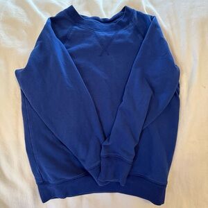 Primary Kids Blue Crewneck Sweatshirt SZ 6-7 EUC